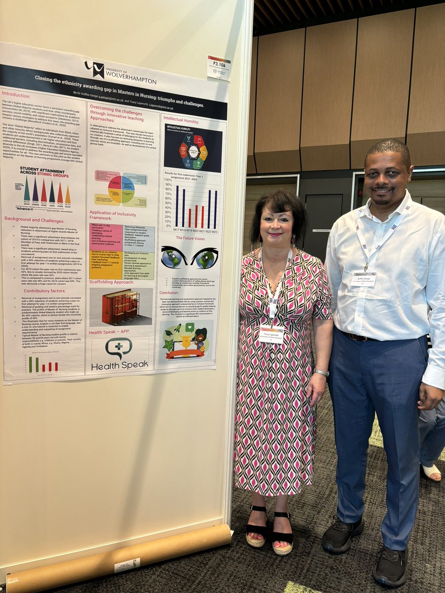 Ruth Pearce (@ruthpearce18) on Twitter photo Important poster on how to close the attainment gap in a nursing programme presented by Tracy Lapworth and Griffin Ganga from <a href="/wlvnursing/">University of Wolverhampton SoN</a> #NEPNET2024
Focus on intellectual humility stands out. <a href="/UHB_SoN/">School of Nursing, AHPs and Midwifery</a> Important poster on how to close the attainment gap in a nursing programme presented by Tracy Lapworth and Griffin Ganga from <a href="/wlvnursing/">University of Wolverhampton SoN</a> #NEPNET2024
Focus on intellectual humility stands out. <a href="/UHB_SoN/">School of Nursing, AHPs and Midwifery</a>