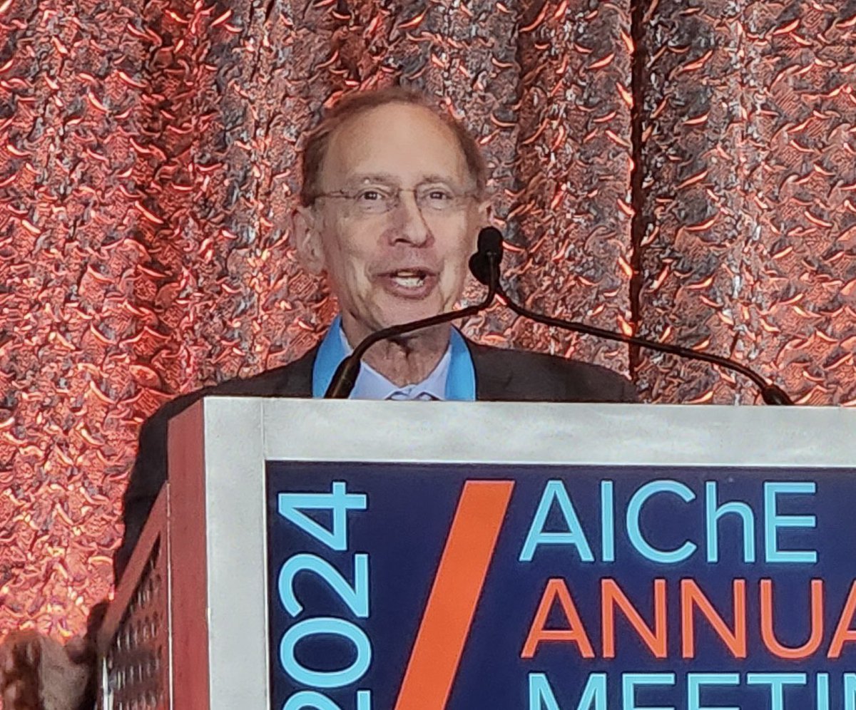 Nicholas A. Peppas (@npeppas) on Twitter photo Robert Langer’s talk attracted 1,100 attendees in standing room only. He was exciting, forward looking and showed how innovation can help 1.2 billion people helped, 1,500 publications, 1,300 patents, 435,000 citations, H=327 <a href="/ChEnected/">American Institute of Chemical Engineers (AIChE)</a> is proud. 2024 Laurencin Regen Engin Award Robert Langer’s talk attracted 1,100 attendees in standing room only. He was exciting, forward looking and showed how innovation can help 1.2 billion people helped, 1,500 publications, 1,300 patents, 435,000 citations, H=327 <a href="/ChEnected/">American Institute of Chemical Engineers (AIChE)</a> is proud. 2024 Laurencin Regen Engin Award
