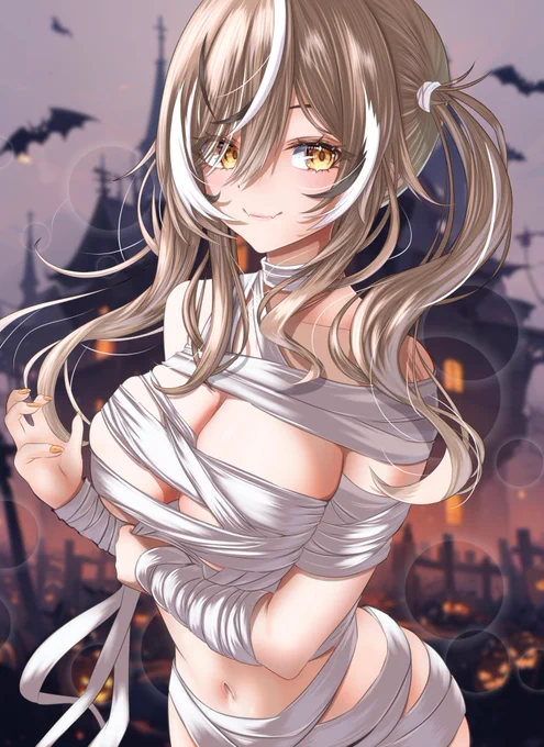 Mummy Mumei #drawMEI #Halloween 
