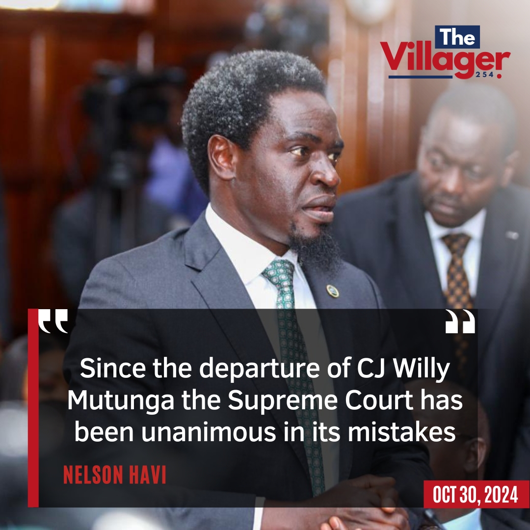 Since the departure of CJ Willy Mutunga the Supreme Court has been unanimous in its mistakes - Nelson Havi

#FreeAaoko #BoycottSafaricom #MainaAndKingangi #MuthumaSpeaks Rodri Supreme Court Vini Amorim Martha Koome #SHANdioBest Mwalimu
