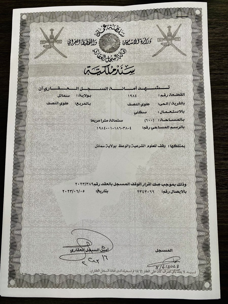 من أملاك الوقف هذه الأرض السكنية التي أوقفتها إحدى المحسنات الكريمات عسى أن يجعلها المولى أجورا مضاعفة لها إلى قيام الساعة. 

يمكنك أن تكون داعما للوقف أيضا.