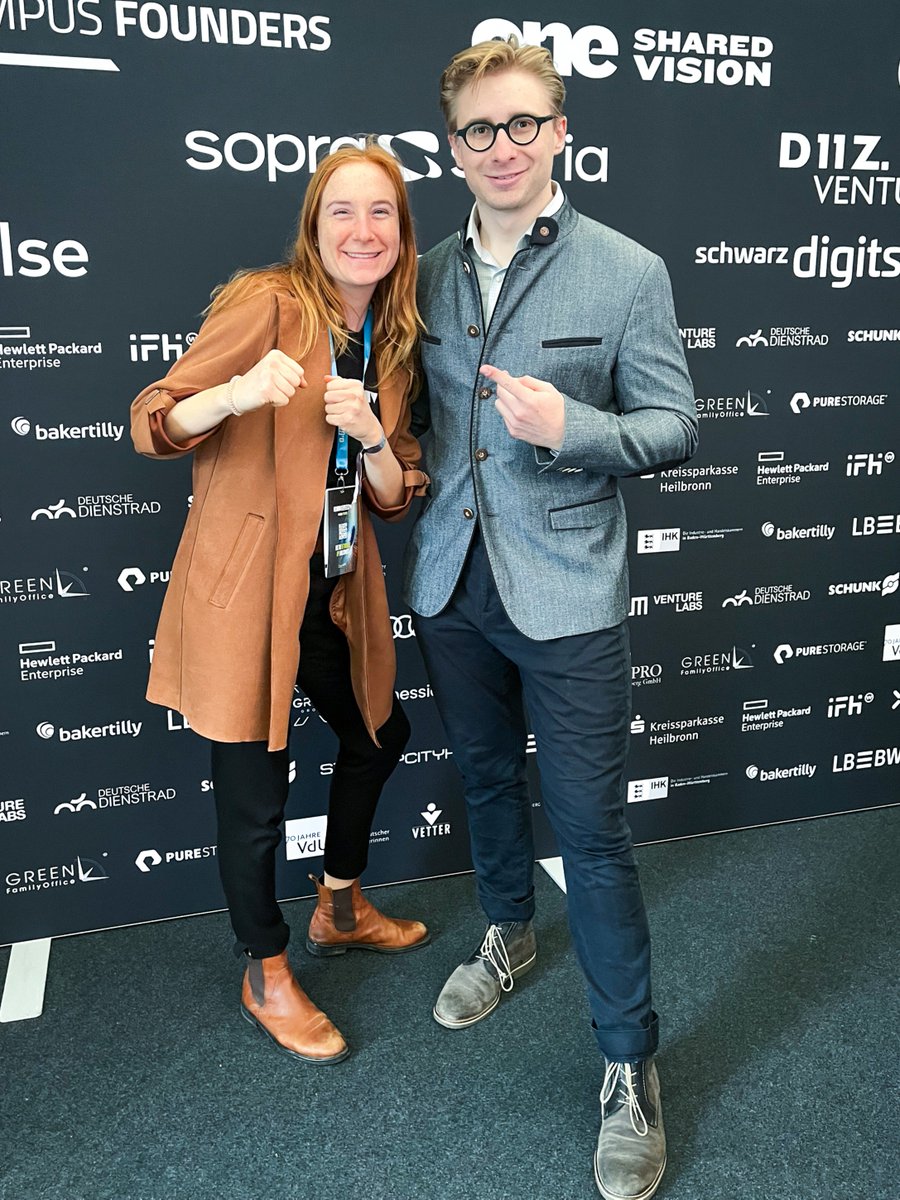 Cyber_Valley's tweet photo. Cyber Valley had a fantastic time at Slush'D #Heilbronn. We enjoyed engaging conversations, witnessing pitches from start-ups, and connecting with founders from the Cyber Valley Community and beyond! 
#SlushD #Innovation #Startup #Networking #BetterTogether https://t.co/HltsM7u2rS