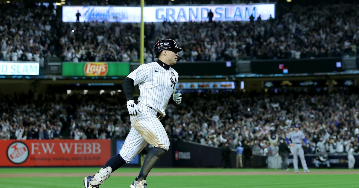 Figger_Show's tweet photo. Asleep No More: Yankees Thump Dodgers to Stay Alive https://t.co/F9wA7IdFRG https://t.co/zDamtVrkDG