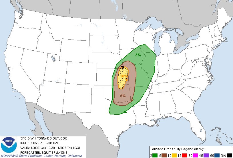 LimWeather's tweet photo. D1
#EnhancedRisk in C #TornadoAlley esp #KansasCity,#OverlandPark,#Topeka,#Olathe,#IndependenceMO,#LeesSummit,#StJosephMO,#ManhattanKS,#Emporia,#JunctionCity,#Bartlesville
10SIG #Tornado/30%#Wind/15% #hail risks
#Wxtwitter #Wxx #SPC #SevereWx #KCwx #MOwx #KSwx #NEwx #OKwx https://t.co/wnI2c24z2N