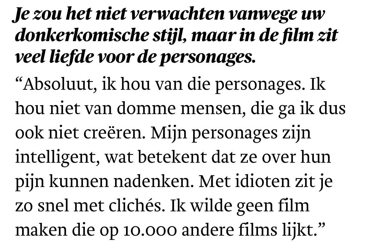 blaisetolky's tweet photo. Schrijver #DimitriVerhulst in #Trouw over zijn filmdebuut #WaaromWettelen
#Tarkovski https://t.co/wAB8FKVHdV