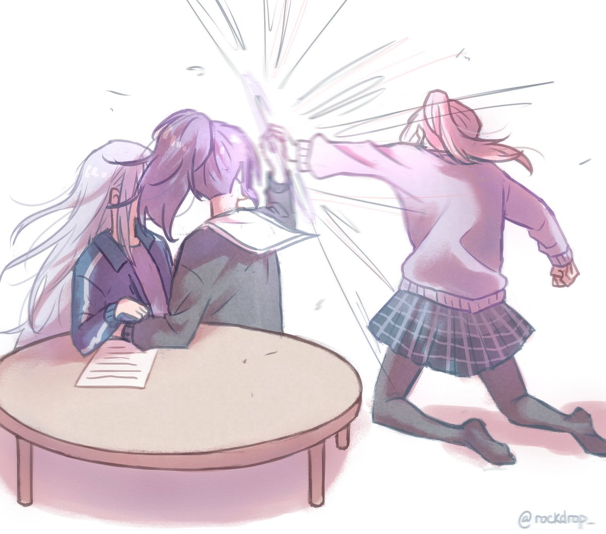 rockdrop_'s tweet photo. Mizuki's oopsie #prsk_FA https://t.co/HrpGZ7n7MA