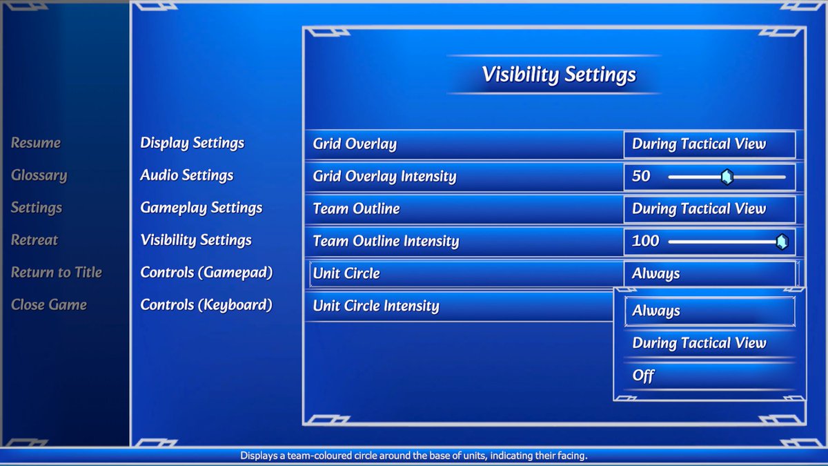 TeamWhirlwindAU's tweet photo. How's about some handy settings to customize your experience with Crystal Horizons? Tweak a variety of gameplay, control and visibility settings to your liking to ensure you have the best experience possible!

#tacticsrpg #indiegame #gamedev https://t.co/QOVBOV9Hnd