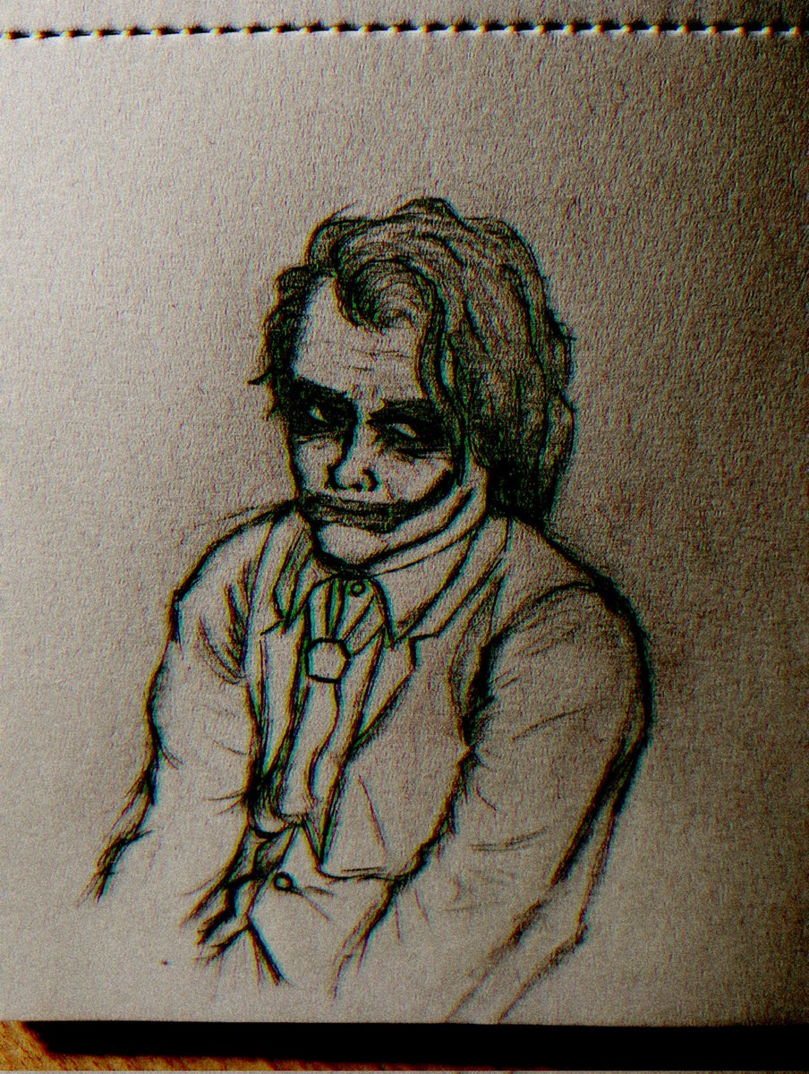 HezdraReaper's tweet photo. Día 29 - Favorite villian

El mejor Joker. No sé si me quedó muy bien, pero al menos hice el intento.

#fantober2024 #inktober2024 https://t.co/lFmrPDIDmo