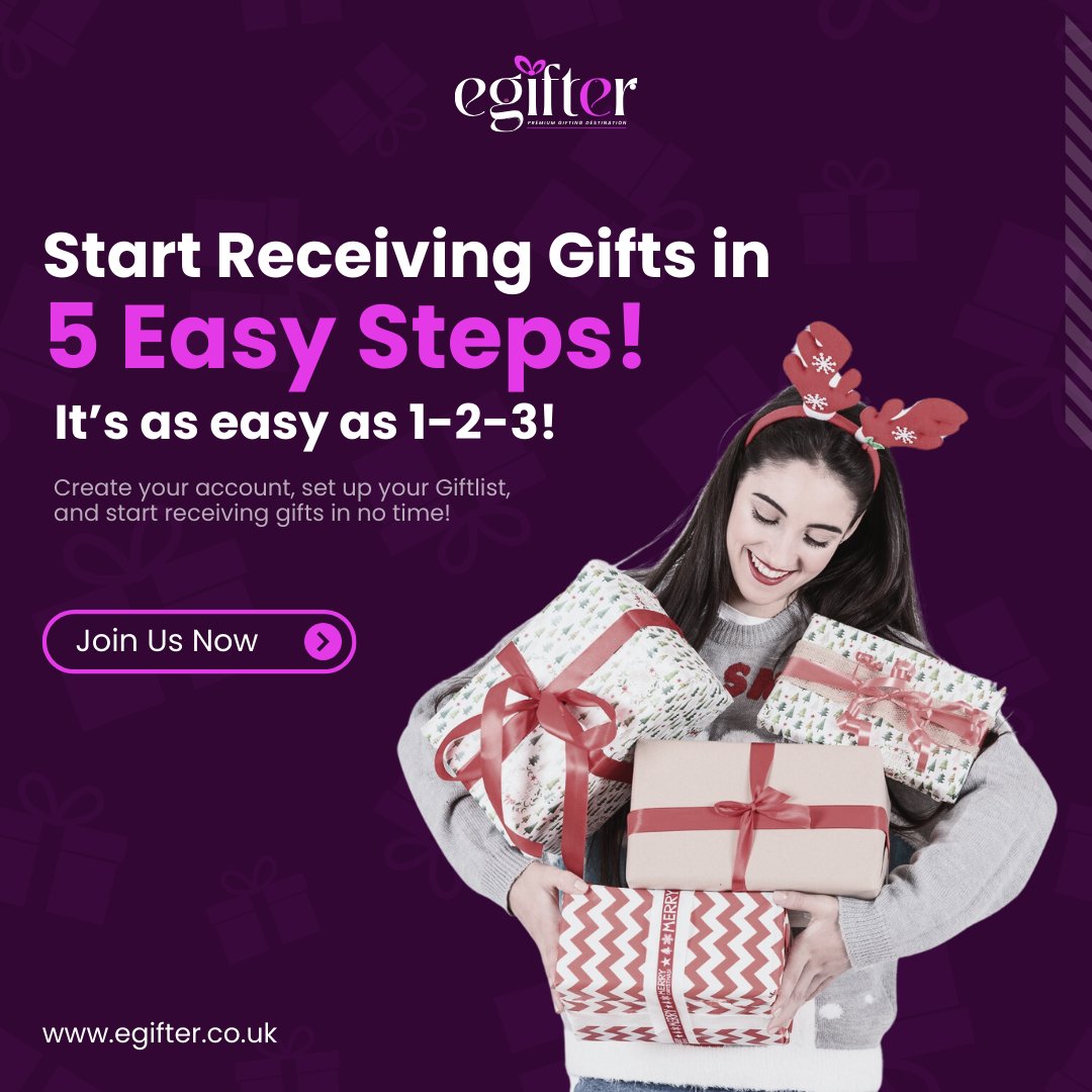 EgifterUK's tweet image. Wondering how eGifter works? 🤔 It’s as easy as setting up your Giftlist and receiving gifts instantly! 🎁✨
Get started here: egifter.co.uk/how-it-works/
#EgifterUKGifts #HowItWorks 💡