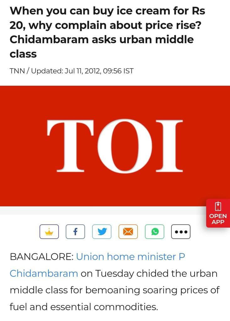 AtulKumarS46101's tweet image. दलाल राम जी, अगर महंगाई की बात करे तो आपके मालकिन सोनिया की यूपीए सरकार की तुलना में मोदी सरकार में महंगाई काफी कम है।
तुम्हारे मालकिन सोनिया जी की सरकार में औसत महंगाई 8% से अधिक थी जबकि मोदी सरकार में 6% से कम है।
साथ ही साथ तुम्हारे मालकिन की सरकार में मंत्री गरीब और माध्यम…