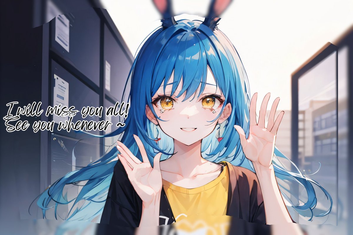 Iamraindawnfall's tweet photo. 💔 Later's gonna be my last stream for the meantime. I cant guarantee when I'll be back. Thank you so much for y'alls support, I cant believe I made it this far in a short span of time. Now I'll need to get a step back into reality. I'll miss you all~
Til we see each other again! https://t.co/cFHmqaYjQ7