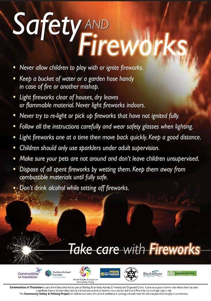Some useful information on fireworks 🎆 safety