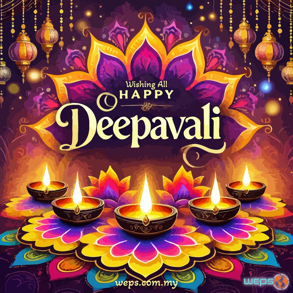 WEPSMY's tweet photo. Wishing Everyone a Happy Deepavali! https://t.co/s5eSoV9G74