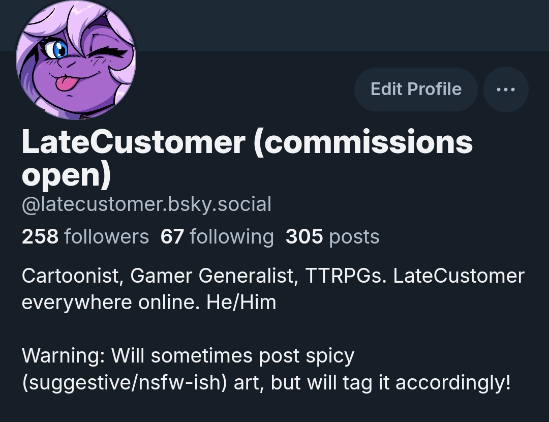 Reminder that I can also be found here!