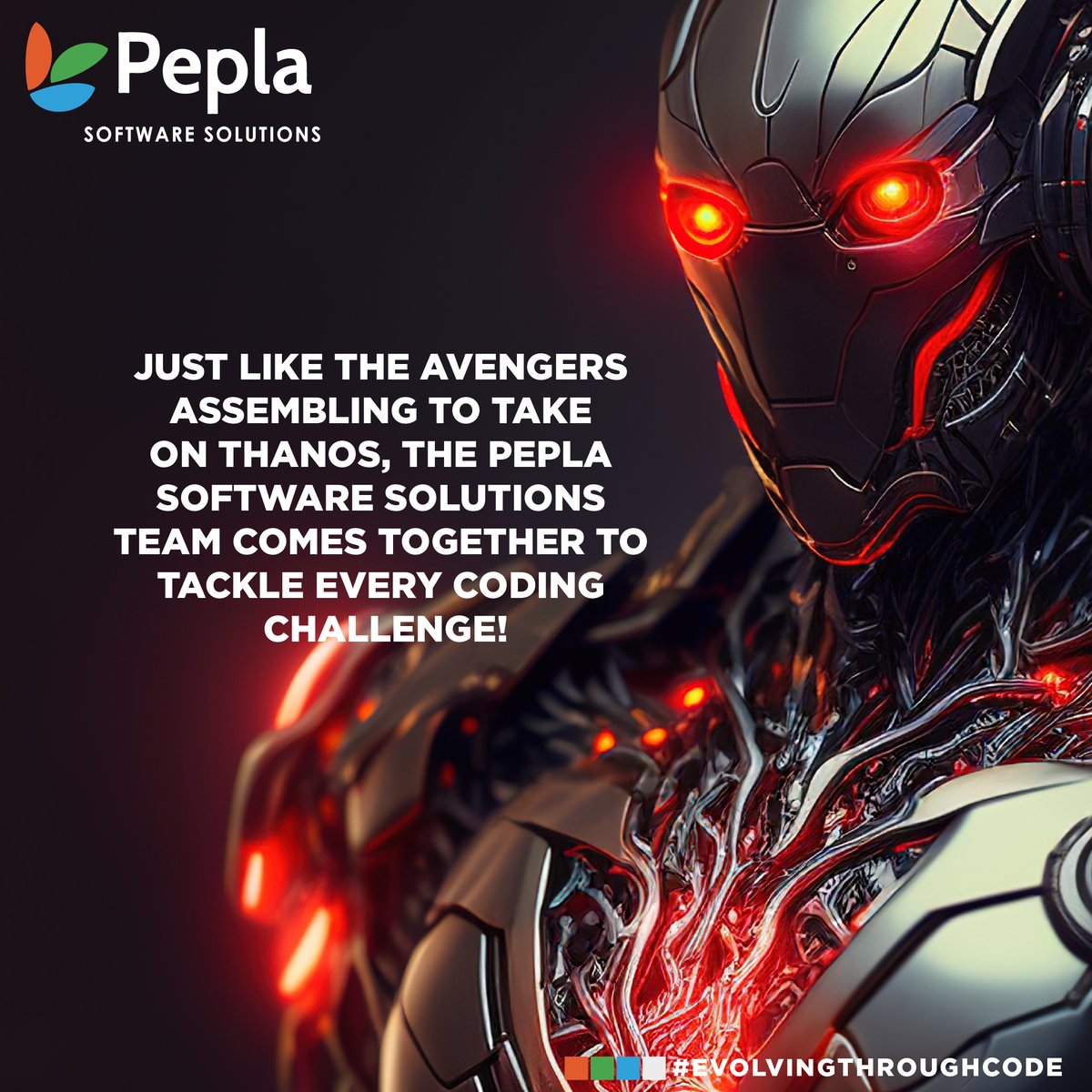 PeplaInfo's tweet image. In the world of programming, each line of code is like a superhero’s power! Whether it’s debugging like Iron Man or optimising algorithms like Captain Marvel, our team is ready to level up your software game.
#PeplaSoftwareSolutions
#CodingHeroes
#TechAvengers