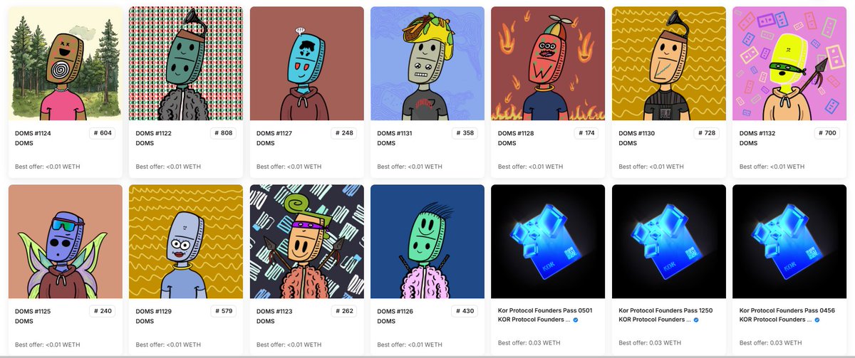 pixelynx_io's tweet photo. We just purchased 11 @doms4ever from the legendary artist @dominosmusic.

Domino has been pushing boundaries with music, blockchain and transmedia IP creation. 

Excited to share some special collaborations coming soon ;)

@KorProtocol is building the future of IP onchain! https://t.co/lCFPO2q1TG