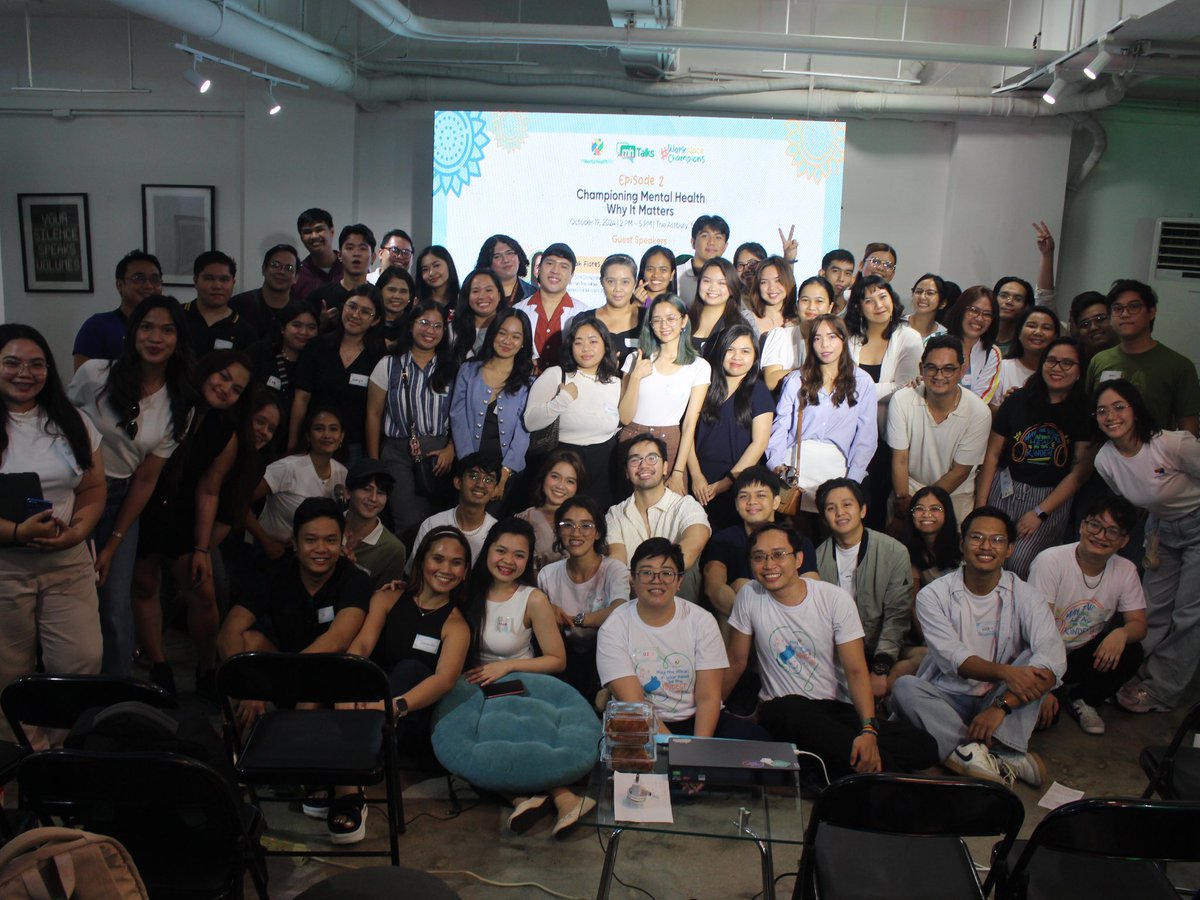 mentalhealthph's tweet image. 🌟 October Highlight: Our first-ever hybrid #MHTalks !! 🌟

This event was a powerful reminder that a healthy workplace is the foundation for thriving individuals and communities. Thank you to everyone who made it possible 💚