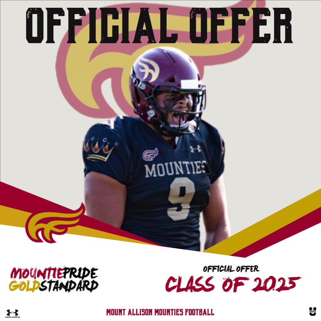 After a great call with coach Borden I am blessed to receive my second official offer to play at Mount Allison University!