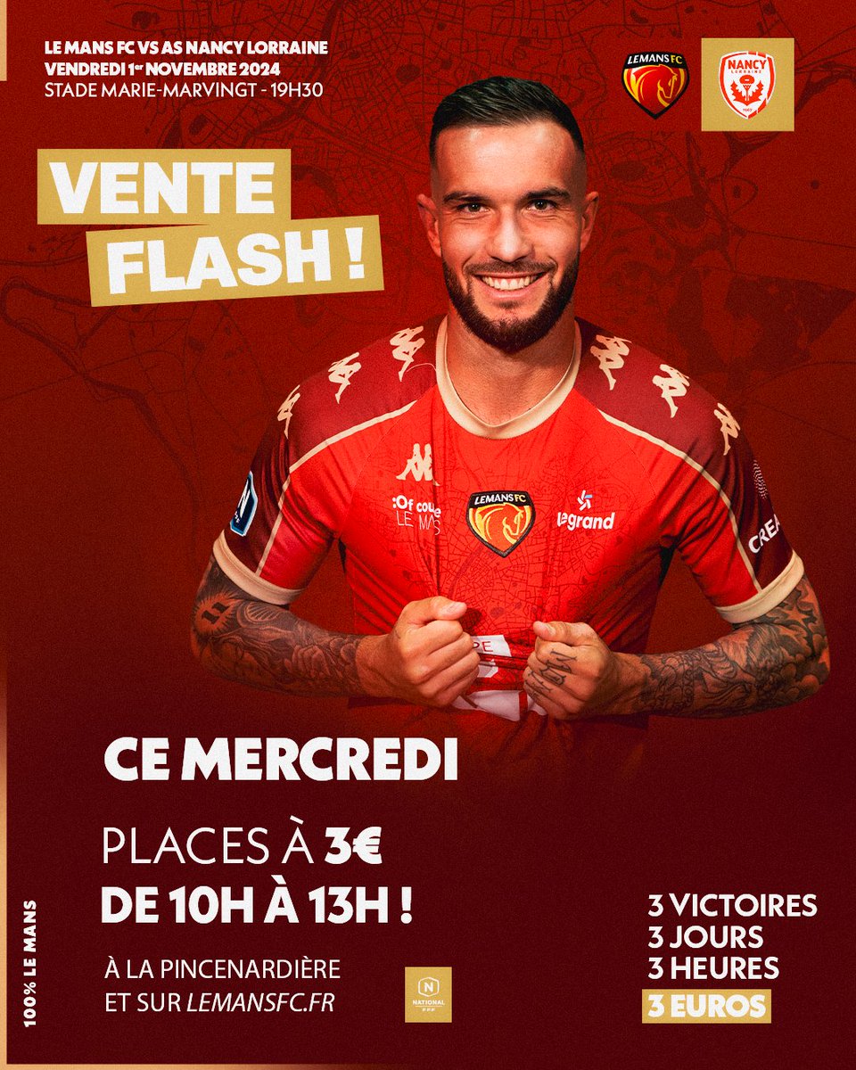 LE MANS FC tweet media