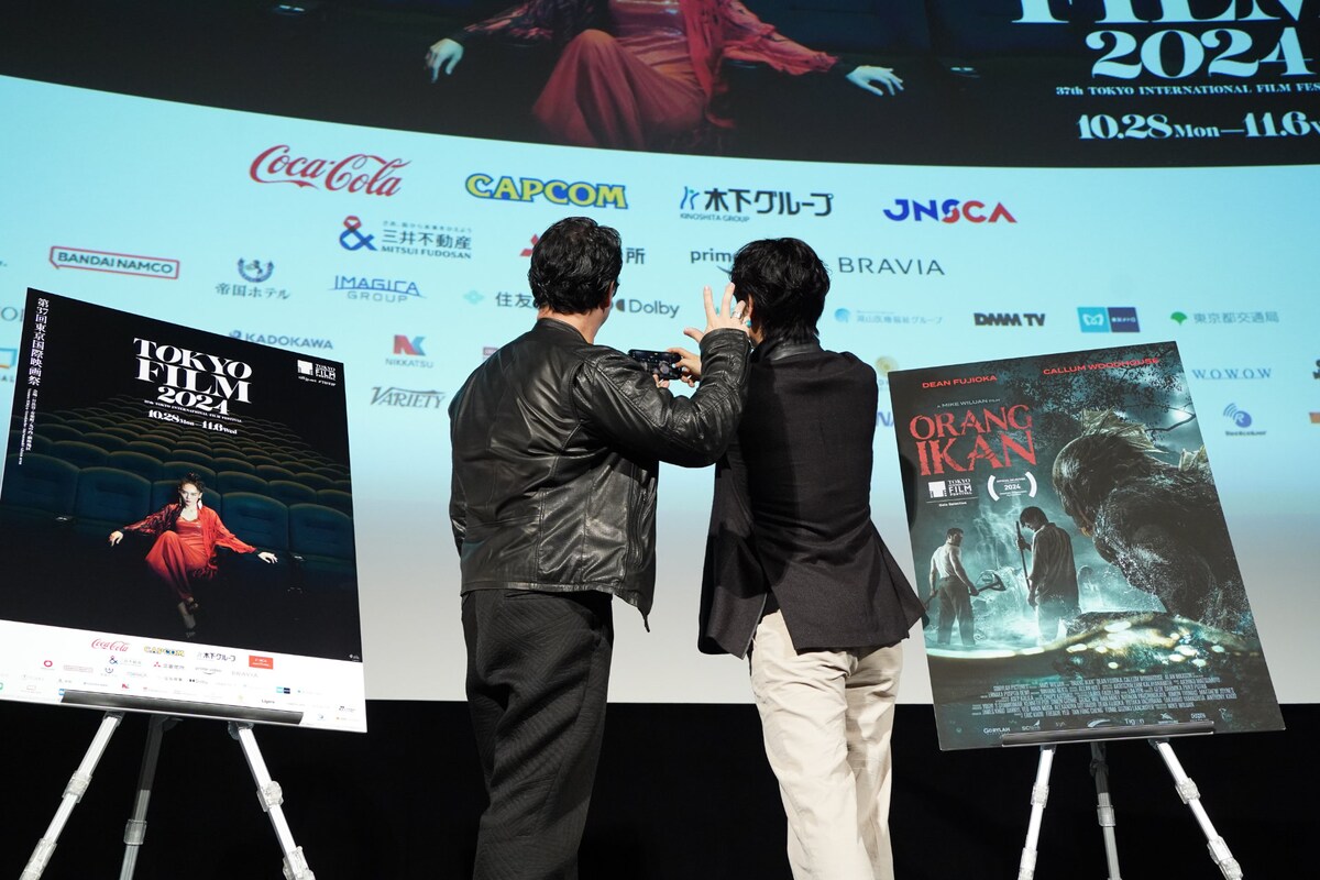 eiga_natalie's tweet image. 【イベントレポート】ディーン・フジオカ「オラン・イカン」は「縁の深いインドネシアで命を懸けて作った」（写真12枚）
natalie.mu/eiga/news/5973…

#東京国際映画祭 #TIFFJP #オラン・イカン #ディーン・フジオカ #マイク・ウィルアン