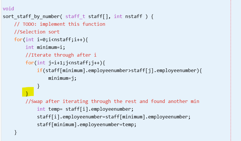 Coder2112's tweet photo. Selection sort array to sort for Elon Musk's favourite numbers. #kefir https://t.co/7go65C8Wqj