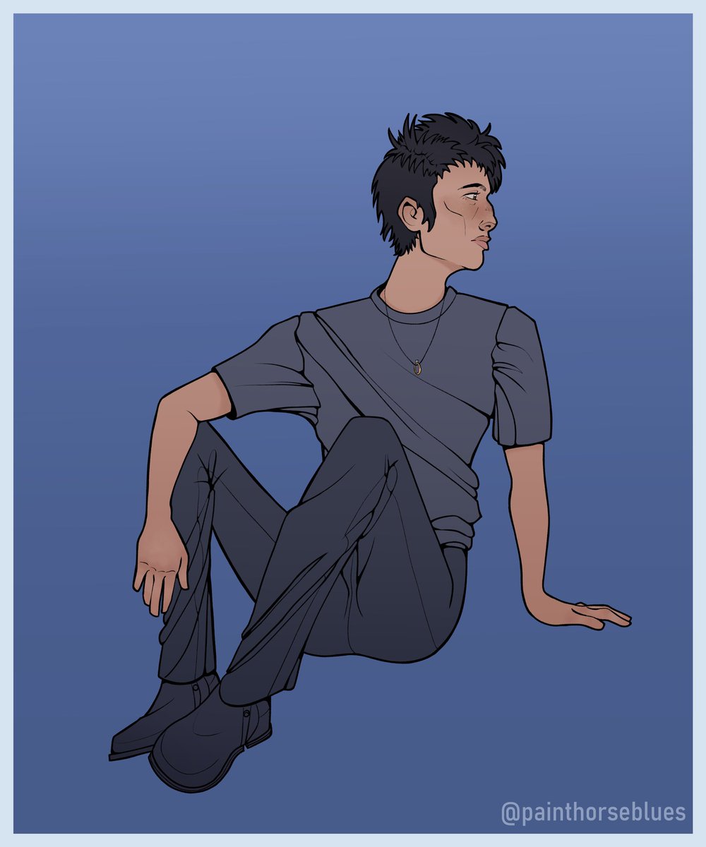 THANK YOU @painthorseblues for this beautiful commission of my favorite emotionally repressed kamen rider!! they were wonderful to work with and i’m so happy with how it turned out :3 they were so so good at capturing ren’s features 🥹