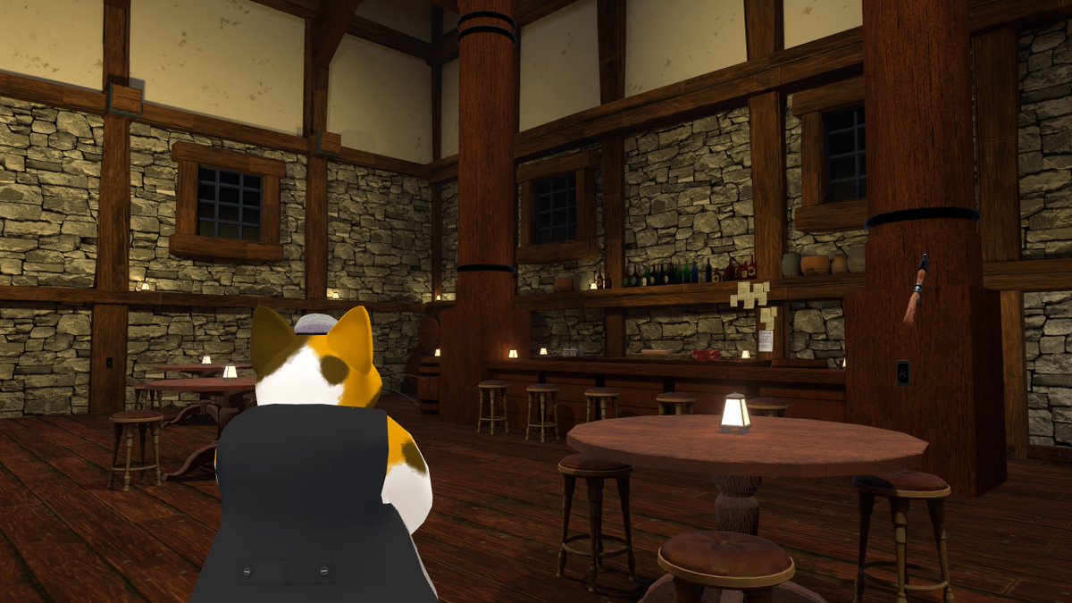 SttF_Done's tweet photo. 最近作ったワールド。
イベントワールドなのでPublicにはしてない。#VRChat #b3d #Uniry https://t.co/nc1sYX1Q15