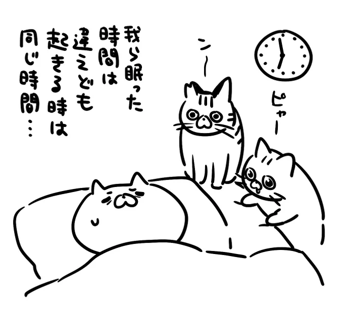桃園の誓い…(ごはん催促)
#テチモグ日記 #テッチャン日記 