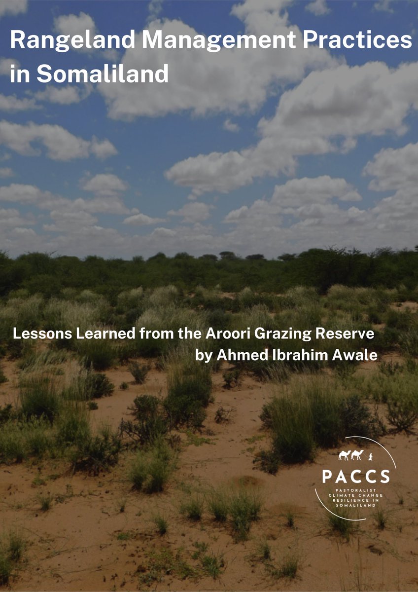 Exciting News! Our latest research paper, Rangeland Management Practices in Somaliland: Lessons Learned from the Aroori Grazing Reserve by Ahmed Ibrahim Awale, is now published and accessible. 
Dive into the full paper here:
lnkd.in/eR7ppbtd

#SORADI #PACCS #somaliland