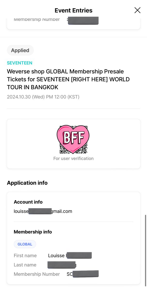 _wintercart's tweet photo. wts lfb for rent

Seventeen ‘Right Here’ World Tour Carat Membership Code

9 USD / 500 PHP

Singapore (SG) ✅
Jakarta (JKT) ✅
Bangkok (BKK) ✅

mop: gcash/paypal/bank transfer (bdo)

dm if interested

🏷️ wtr svt presale right here concert con selling want to sell inch 17 17rh https://t.co/8W2Uxker8Z