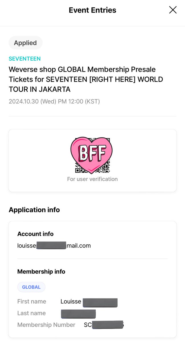 _wintercart's tweet photo. wts lfb for rent

Seventeen ‘Right Here’ World Tour Carat Membership Code

9 USD / 500 PHP

Singapore (SG) ✅
Jakarta (JKT) ✅
Bangkok (BKK) ✅

mop: gcash/paypal/bank transfer (bdo)

dm if interested

🏷️ wtr svt presale right here concert con selling want to sell inch 17 17rh https://t.co/8W2Uxker8Z