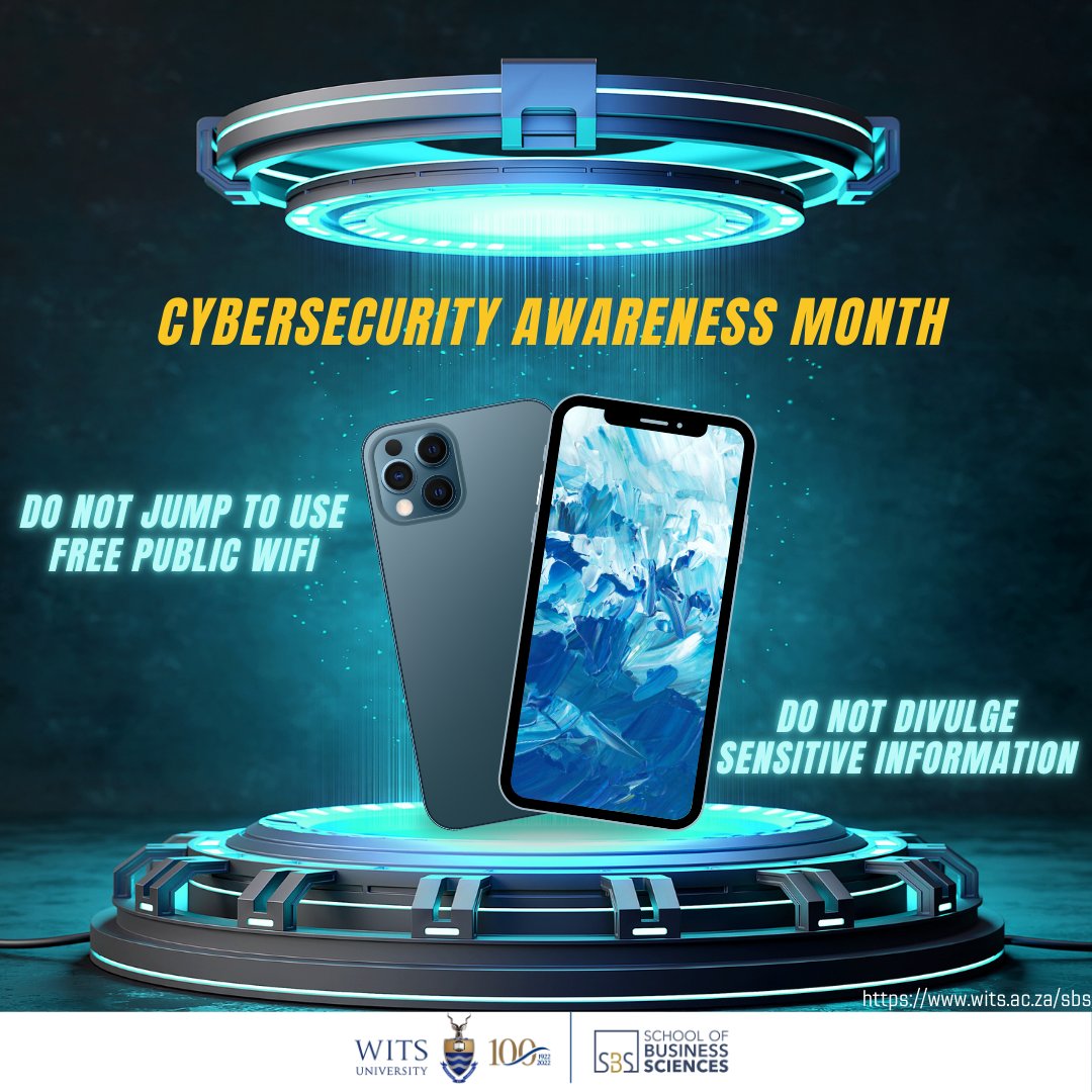 Cybercriminals use social engineering tactics to manipulate people into sharing sensitive information. Stay cautious of unexpected requests, even from familiar sources. #SecureOurWorld #CyberSecurityMonth #StaySafeOnline #WitsForGood