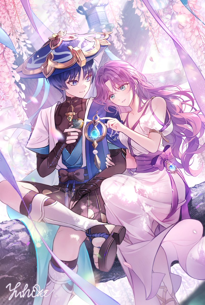 커미션~
좋아하는 색감이라 즐겁게 작업했어요🥰