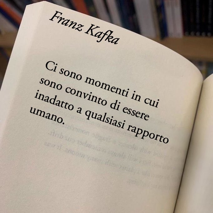 Siamo tutti Franz Kafka. Geniale