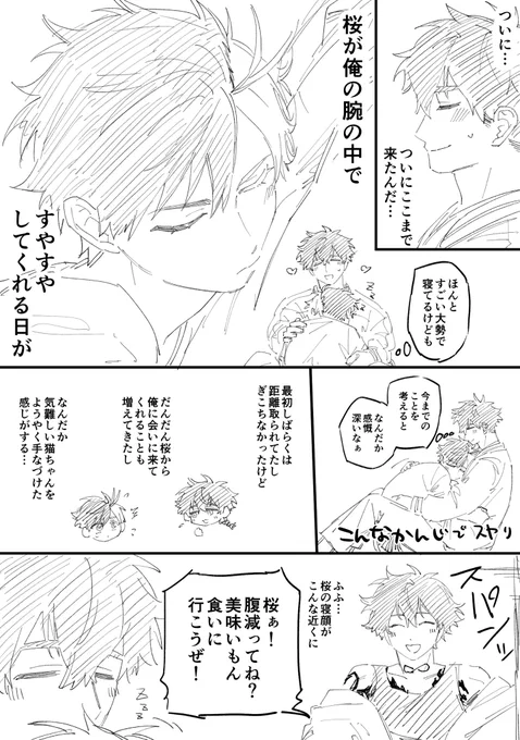 かめ+やま×さく らくがき 