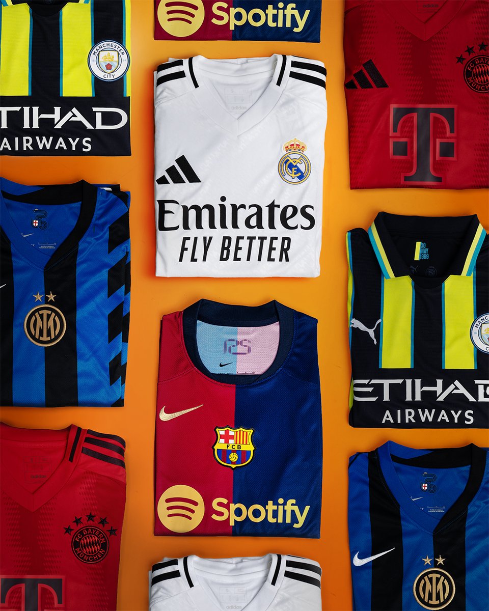 futbolfactory's tweet photo. ¿Estás buscando ampliar tu colección de camisetas de fútbol? 🚀 Contamos con camisetas de las 10 mejores ligas del mundo para que puedas escoger entre la que más te encaje. 

¿A quién no le gusta llevar el espíritu del fútbol consigo a todas partes? https://t.co/7XOkCbgKka