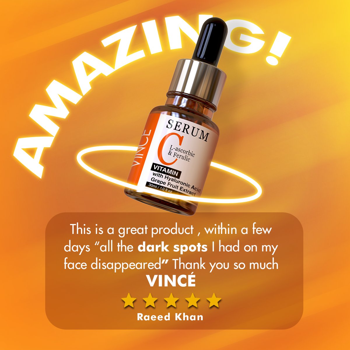 VinceBeautyInt's tweet image. Brighten up your day and your skin with Vince Vitamin C Serum – flawless radiance in every drop!

#GlowUpRoutine #BrightSkin #skincae #vincebeauty