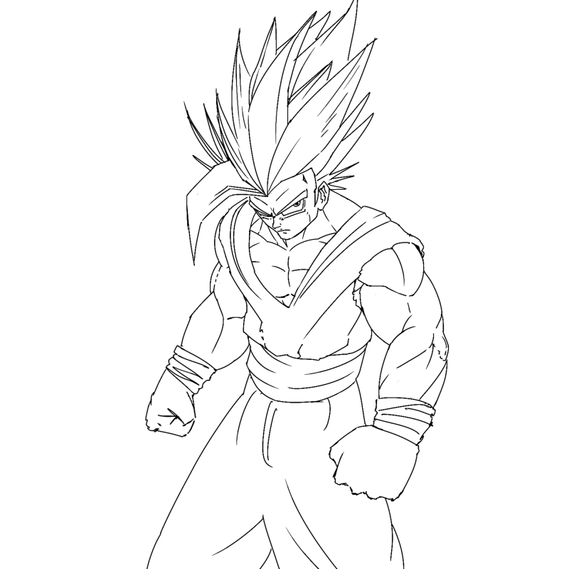 bludpecausa's tweet photo. gohan esencial #esencia #DragonBall #fanart https://t.co/7y9hIDQeJC
