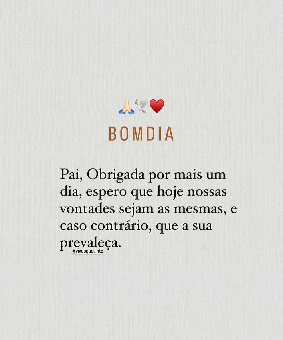 Bom dia 🙏🙌