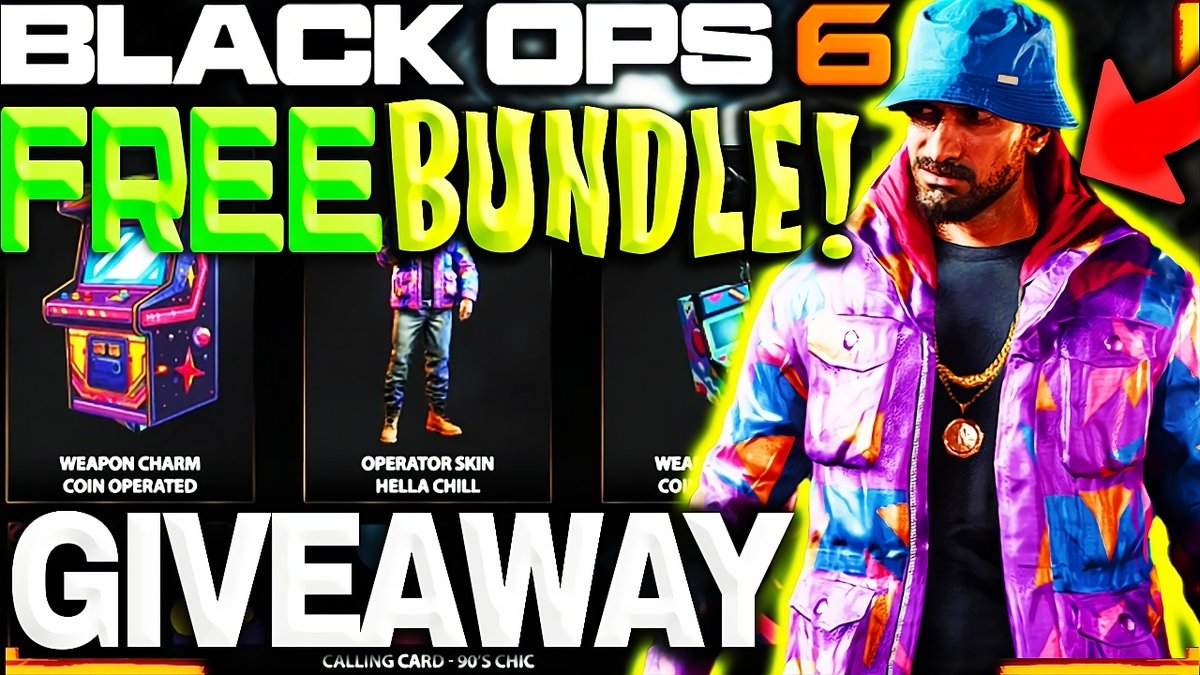 Fuzionhere's tweet photo. 🔥Enter to win a Call of Duty Black Ops 6: HELLA CHILL OPERATOR BUNDLE! 

5 WINNERS CHOSEN IN 1 WEEK 

GIVEAWAY LINK IN REPLIES👇👇

#blackops6 #hellachill #giveaway https://t.co/vH08wOvMHp