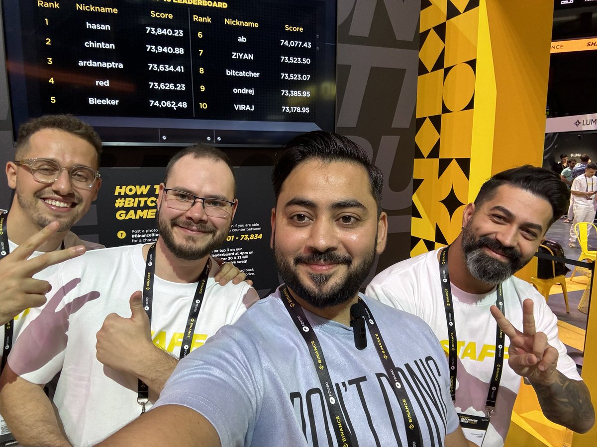 Mohsin_71's tweet photo. #BinanceBlockchainWeek #Binance https://t.co/cW58388F6c