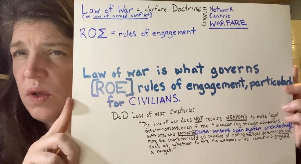 CorinneNokel's tweet photo. Sabrina Wallace
DOD Manual of War = network centric warfare
Important drone warfare update for clarity.
https://t.co/8AomC2oOUt https://t.co/xJ4PKfX4D3