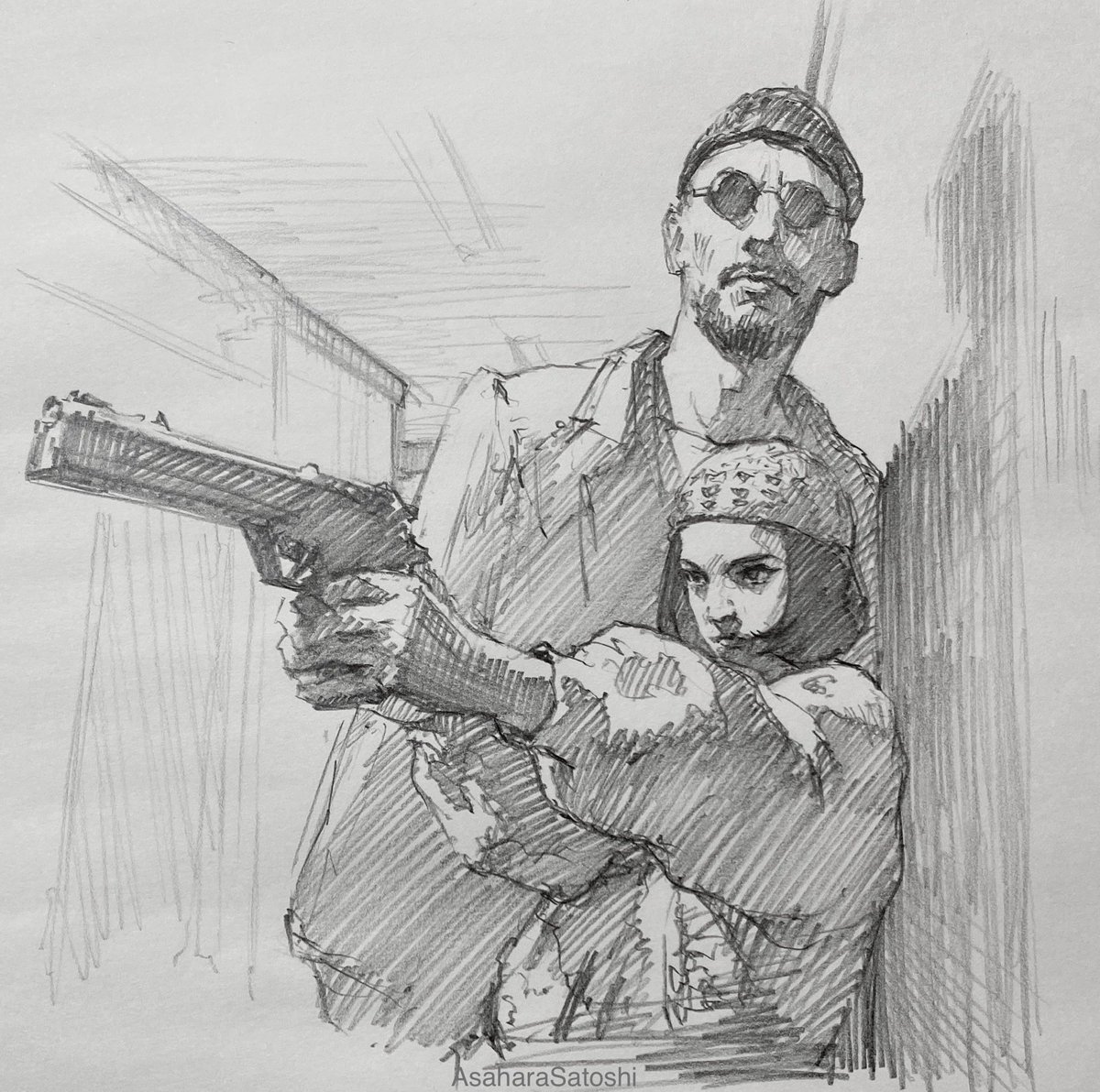 らくがき。LEON。 https://t.co/jA0eIu83ub