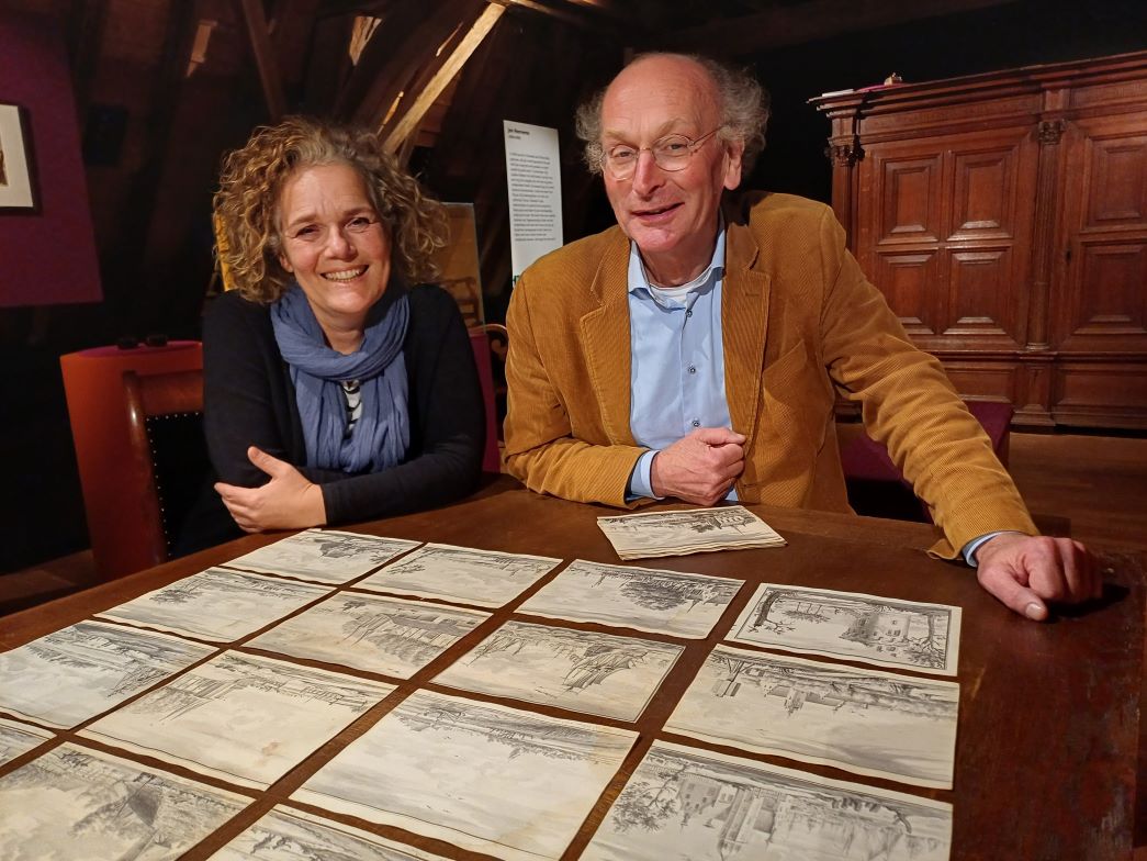 Unieke tekeningen gekocht door Gemeentemuseum het Hannemahuis Harlingen en Museum Martena Franeker.s: harlingenboeit.nl/nieuws/samenwe…