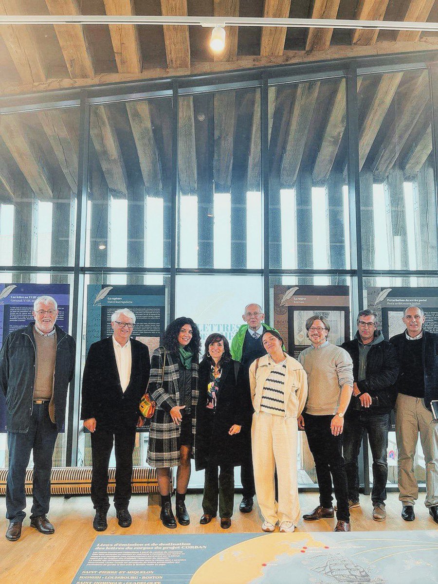 AnnabelleLaf's tweet image. Last week, the CORBAN project organised a conference by Laurier Turgeon and a study day on intimacy in 18th century transatlantic correspondence, as part of its exhibition at the CIAP des Recollets in Ciboure, with @Prize_Papers 
Merci à tous ⚓️📜🌊
#earlymodern #CORBAN