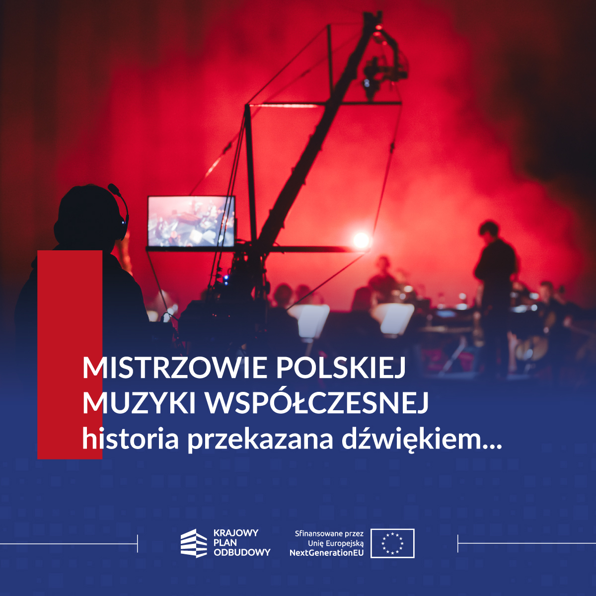 Już niebawem na naszym kanale YouTube!

FP realizuje projekt pod nazwą “MISTRZOWIE POLSKIEJ MUZYKI WSPÓŁCZESNEJ – historia przekazana dźwiękiem” objęty wsparciem w ramach Krajowego Planu Odbudowy i Zwiększenia Odporności.
Szczegóły: filharmonia.bydgoszcz.pl/mistrzowie-pol…