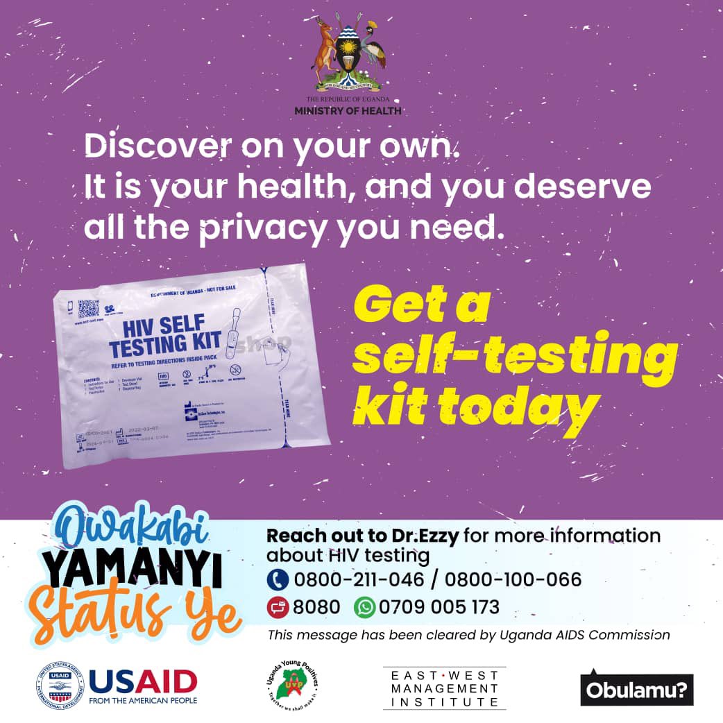 _Wanambwa's tweet image. 2.Testing Process: HIVST kits use a lateral flow method (similar to a pregnancy test) that displays results in minutes.

#TestingMatters #EasySelfTest