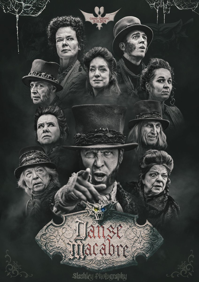 Treedt binnen als je durft maar wees op je hoede stervelingen! Het Onnoembare is overal.. Niets is wat het lijkt! 🐈‍⬛🎻

#DanseMacabre #Charlatan #Efteling