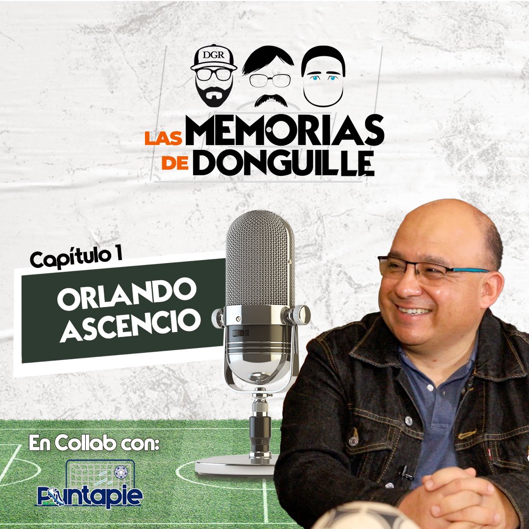 ¡Hoy es el gran día! ⚽️🥸

Estamos emocionados de anunciar el lanzamiento de nuestro primer capítulo de “Las Memorias de Don Guille”. Acompáñanos a conocer las historias y momentos inolvidables junto a Orlando Ascencio.

¡Tu apoyo es fundamental! 
Los esperamos 7:00 pm