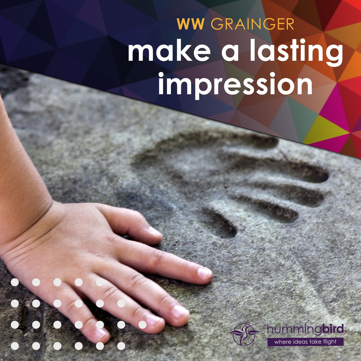 Make a lasting impression. A strong brand identity helps you:

Hummingbird Creative Group can help you craft a powerful brand identity that resonates with your audience and drives results. Learn more: bit.ly/wwgraingerssuc…

#brandreputation #brandstrategy #branding #corevalues